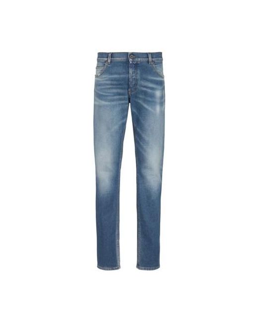 Balmain Denim Slim Jeans in Blue for Men | Lyst Australia