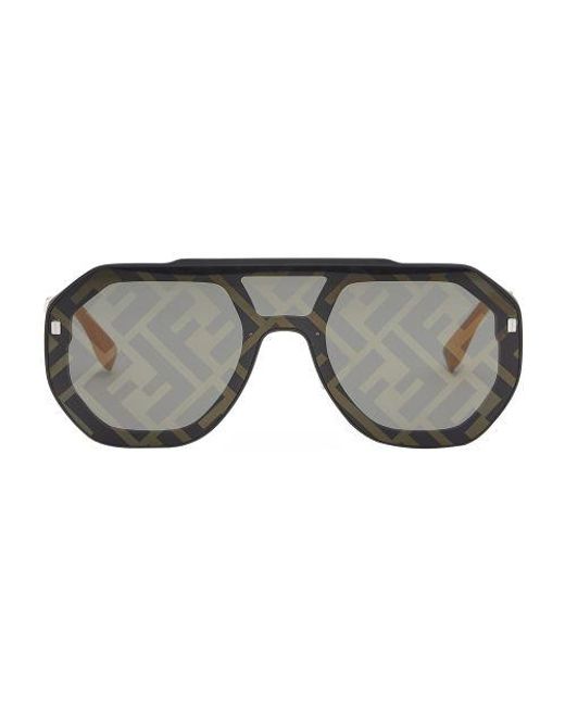 Fendi FF Evolution Sonnenbrille in Gray für Herren