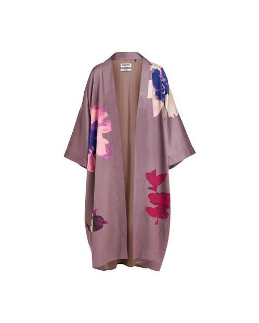 Essentiel Antwerp Purple Emono Kimono