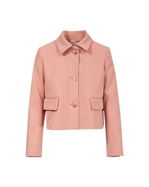 Essentiel Antwerp Dai Jacket in Pink | Lyst Australia