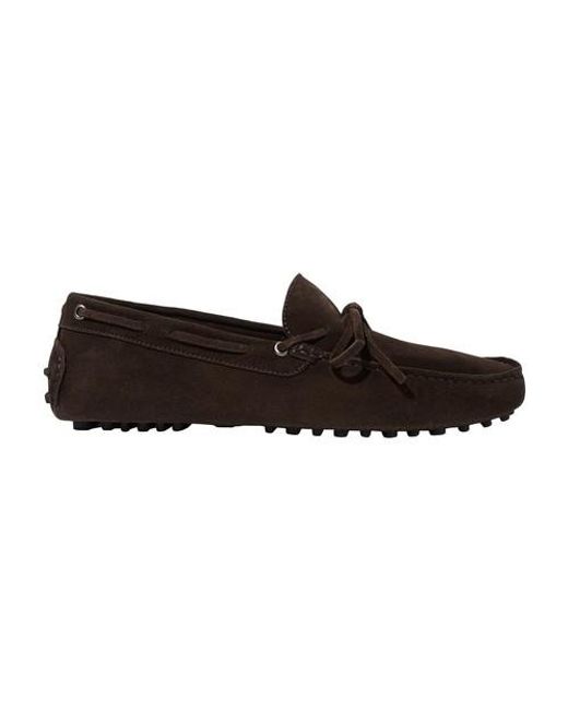 SCAROSSO James Bow-embellished Loafers in Brown for Men Mens Shoes Slip-on shoes Loafers 