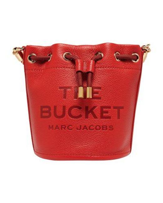 Marc Jacobs Red The Bucket Bag
