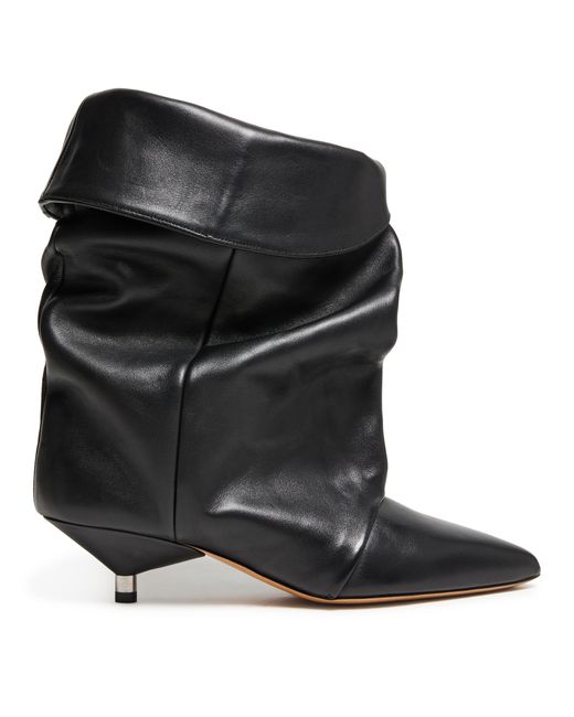 Isabel Marant Black Edrik Heel Ankle Boots