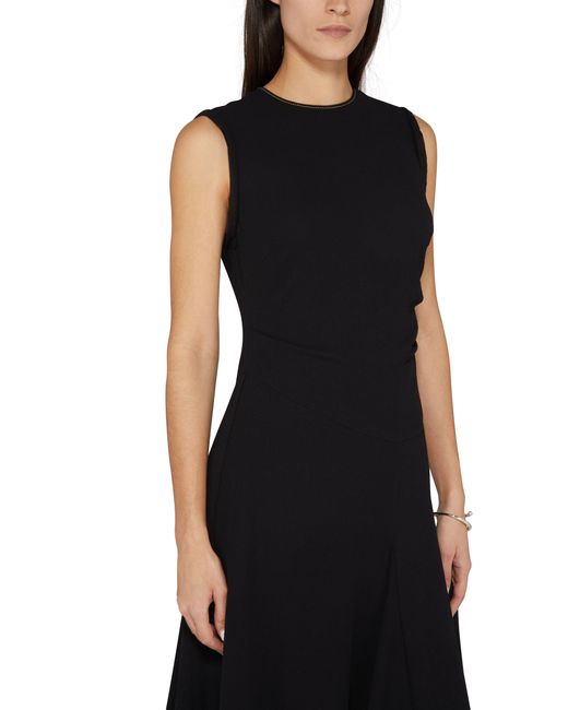 Acne Black Midi Dress