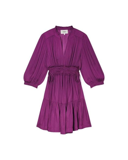Robe Cyrilia Ba&sh en coloris Purple