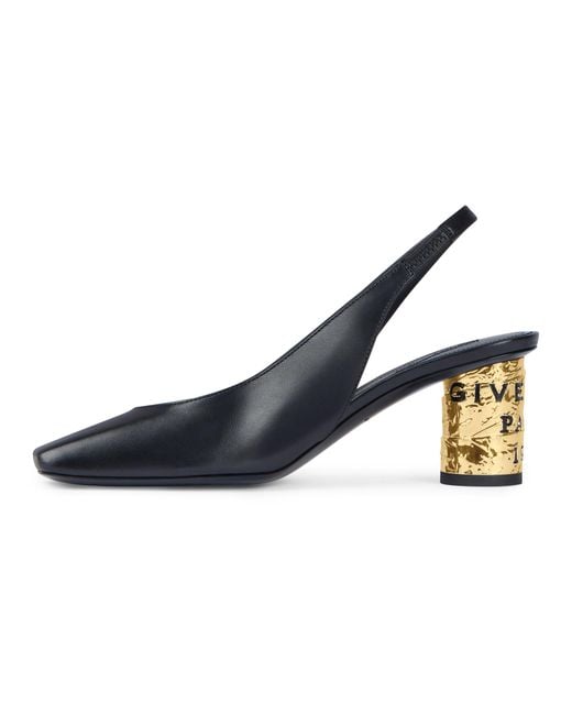 Givenchy Blue Tape Slingback Pumps