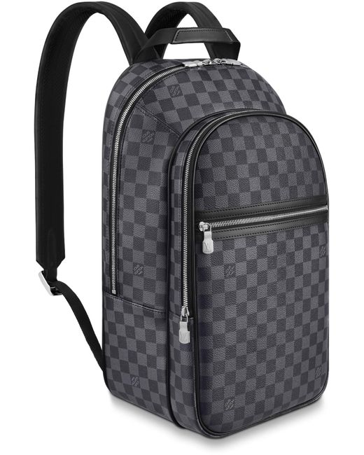lv backpack mens black