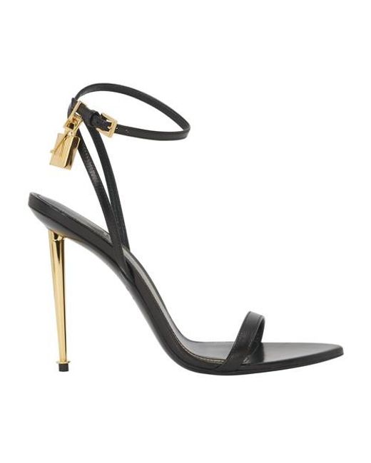 tom ford black sandals
