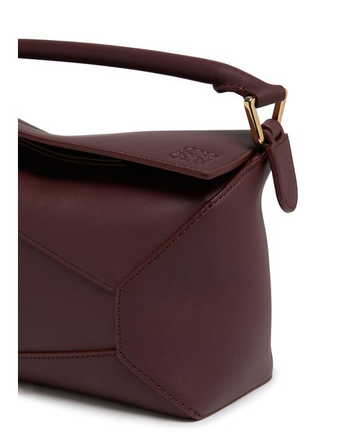 Loewe Brown Small Puzzle Edge Bag