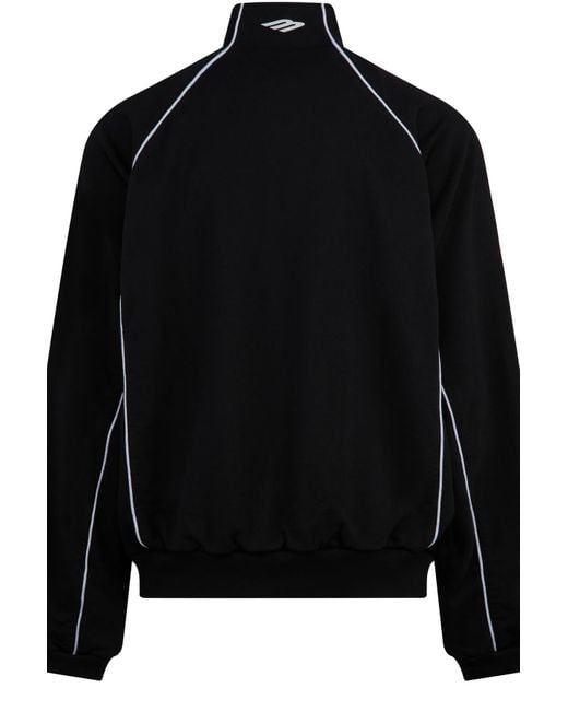 Balenciaga 3b Sports Icon Tracksuit Jacket in Black for Men | Lyst