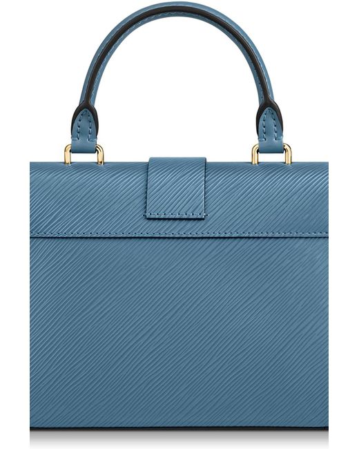 Louis Vuitton Locky BB Epi Blue Leather Crossbody Bag 