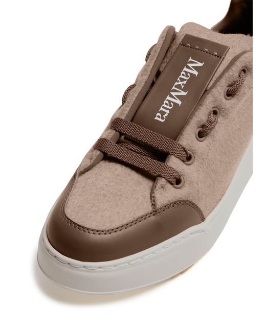 Max Mara Pink Maxi Sneakers