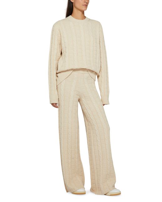 Acne Natural Wide Pants