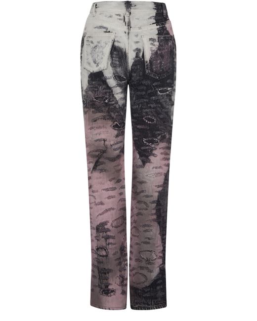 Givenchy Gray Printed Pants