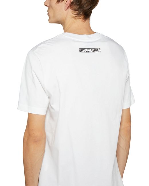 A.P.C. White Jibe Short-sleeved T-shirt for men