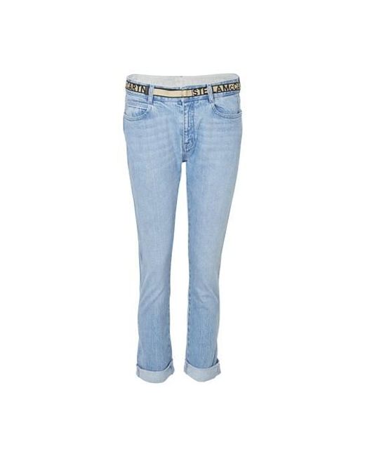 Stella McCartney Salt And Pepper Jeans in Blue Lyst