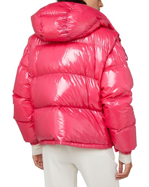 Moncler Pink Karakorum Ripstop Puffer Jacket