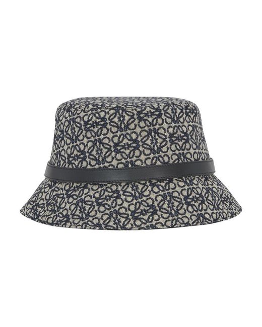 Loewe Gray Anagram Bucket Hat