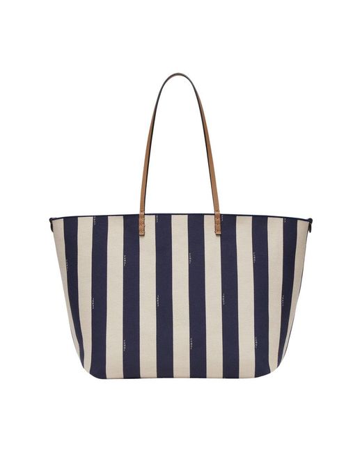 Fendi Blue Large Shopper Bag