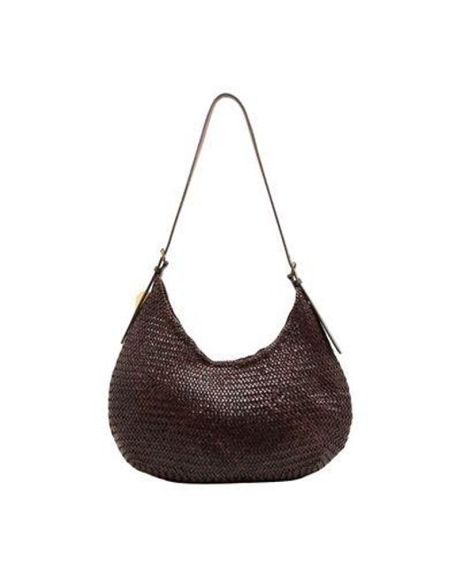 Dragon Diffusion Brown Luna Piena Shoulder Bag
