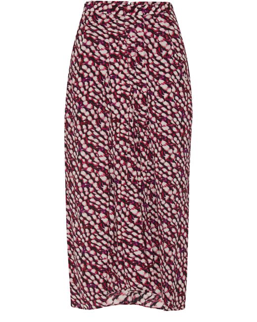 Isabel Marant Red Eolia Skirt