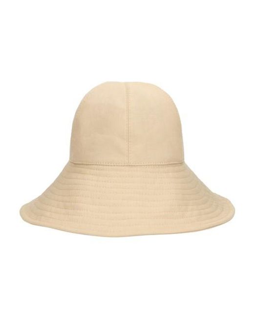 Borsalino Cloche With Oxford Lining in Sand (Natural) | Lyst