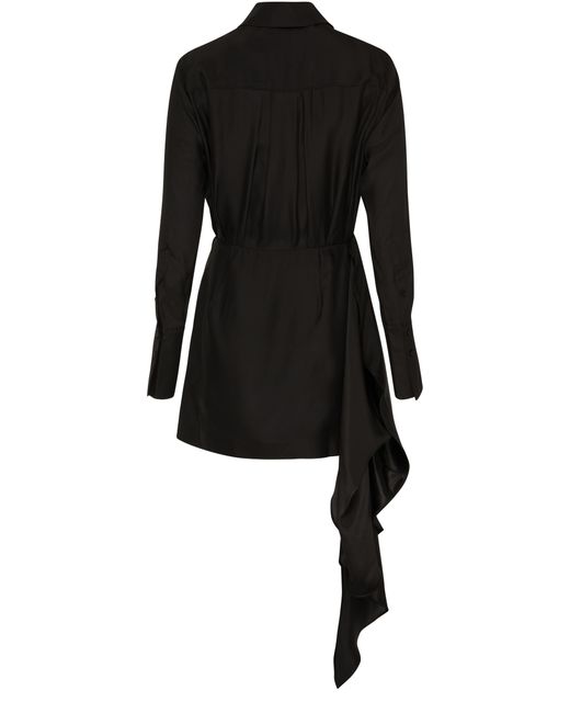 GAUGE81 Black Gravia Mini Dress