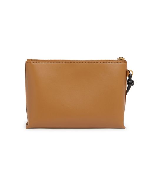 Loewe Brown Knot T Pouch
