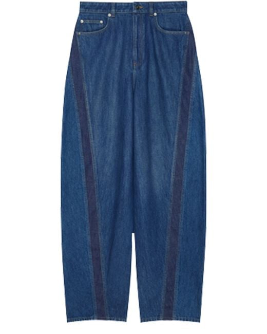 Givenchy Blue Cocoon-Cut Jeans