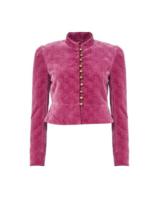 Chloé Pink Velvet Jacket