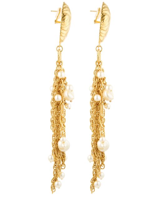Chloé Metallic Ohrringe Shells