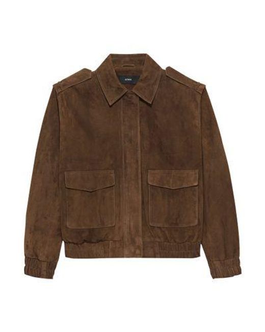 Arma Brown Halti Suede Jacket