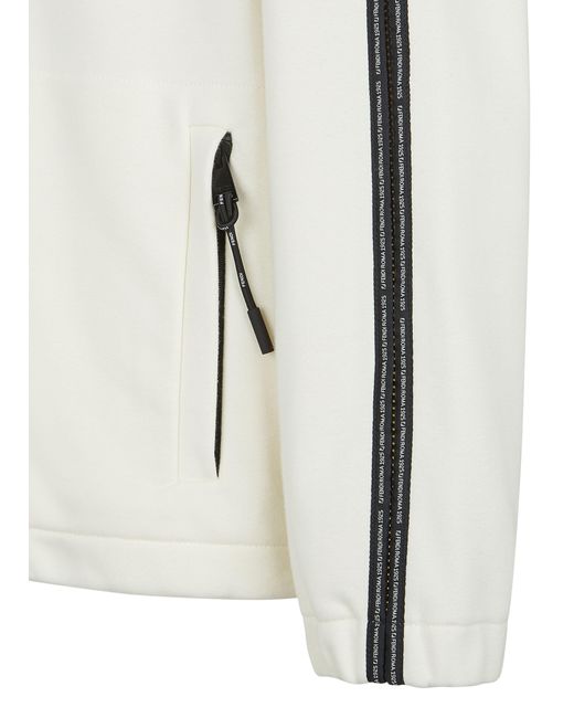 Sweat-shirt à col rond coupe classique Fendi pour homme en coloris White