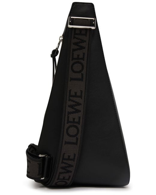 Loewe Black Anton Sling Bag for men