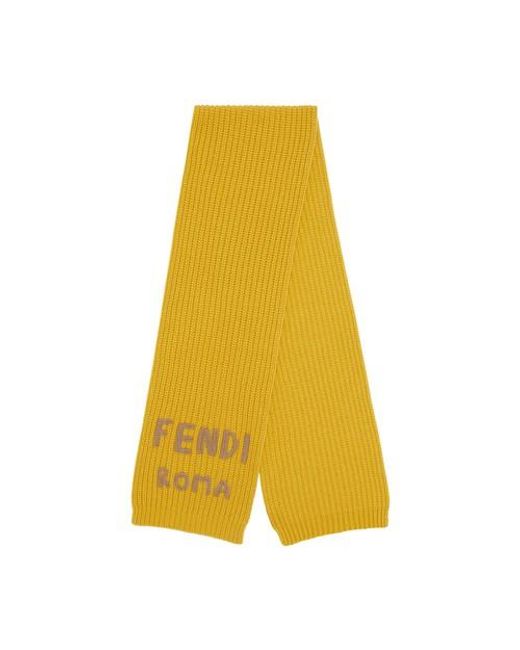 Fendi Yellow Schal