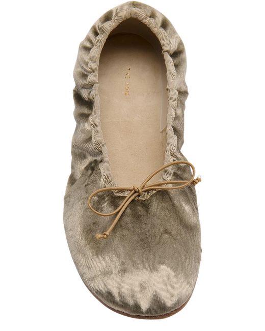 The Row Natural Runde Ballerinas