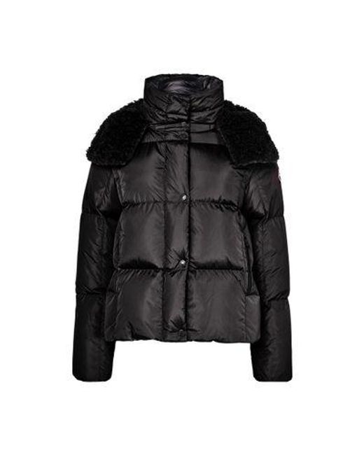 Moncler Black Castelnou Hooded Down Jacket