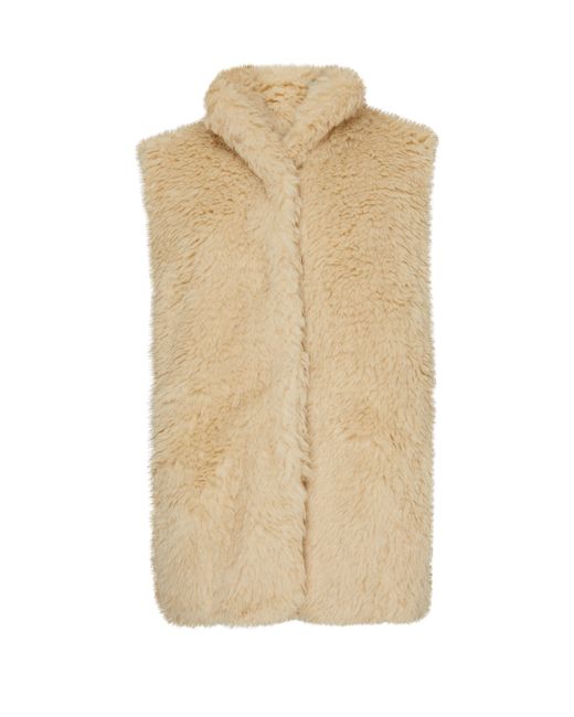 Conner Ives Natural Fur Chubby Gilet