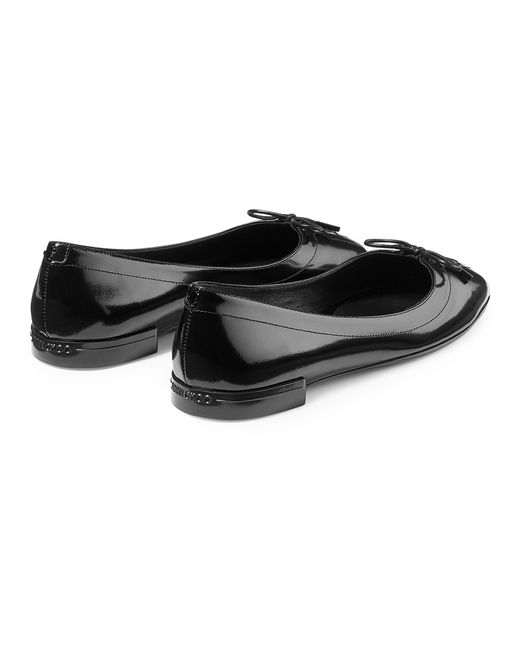 Jimmy Choo Black Scarlett Ballerinas