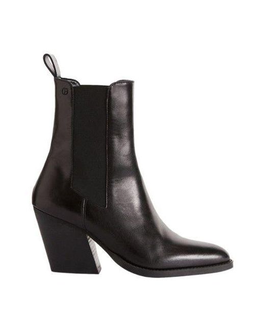 Claudie Pierlot Black Leather Boots