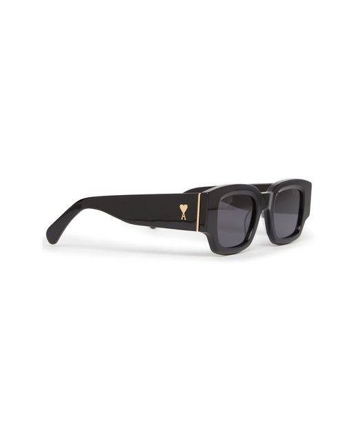 AMI Gray Ami De Cœur Classical Sunglasses for men
