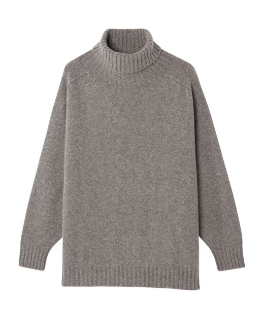 Pull À Col Roulé En Cachemire Bompard en coloris Gray