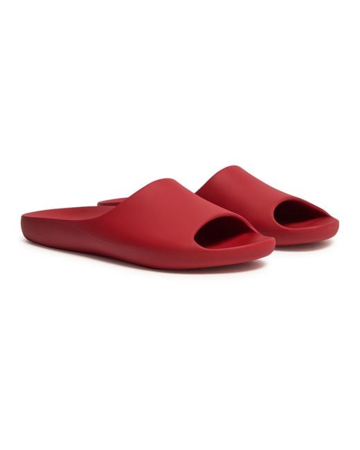 Mules En Caoutchouc Ama The Row en coloris Red