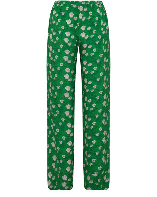 BERNADETTE Green Louis Silk Pyjama