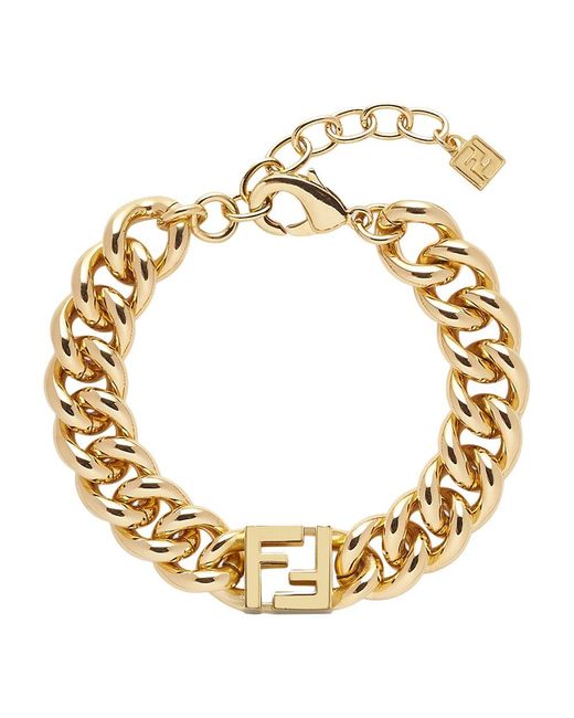 Fendi Metallic Forever Bracelet