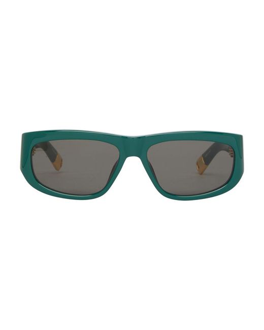 Linda Farrow Gray Pilota Sunglasses for men