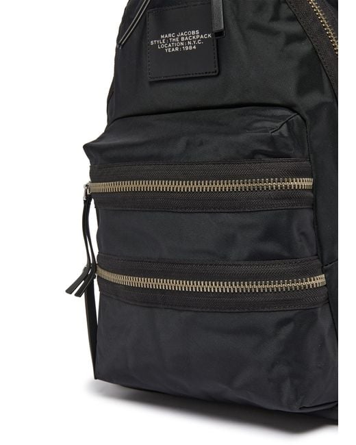 Marc Jacobs Black Rucksack The Large Backpack