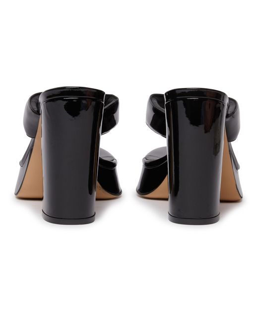 GIA COUTURE Black Neoprene High-heeled Sandals