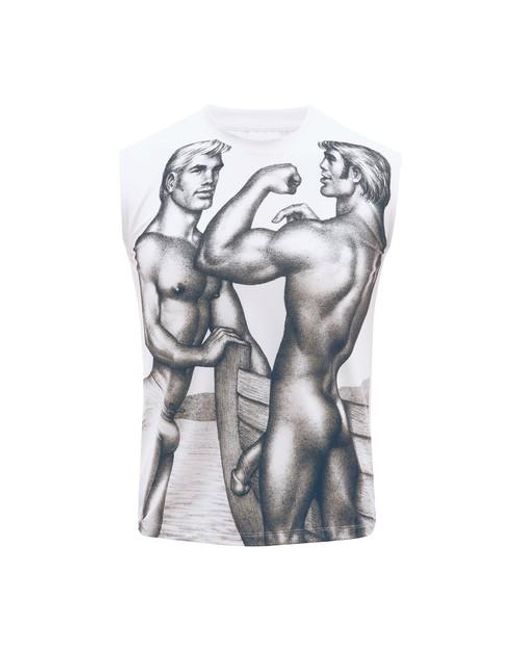 J.W. Anderson Multicolor X Tom Of Finland Sleeveless Tank Top for men
