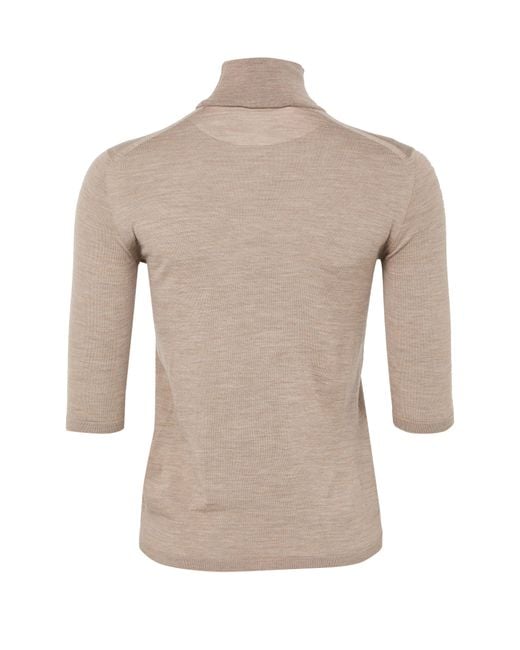 Pull Col Roulé Max Mara en coloris Brown